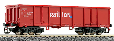 Gondola car type Eas "Railion"<br /><a href='images/pictures/Tillig/15235.jpg' target='_blank'>Full size image</a>